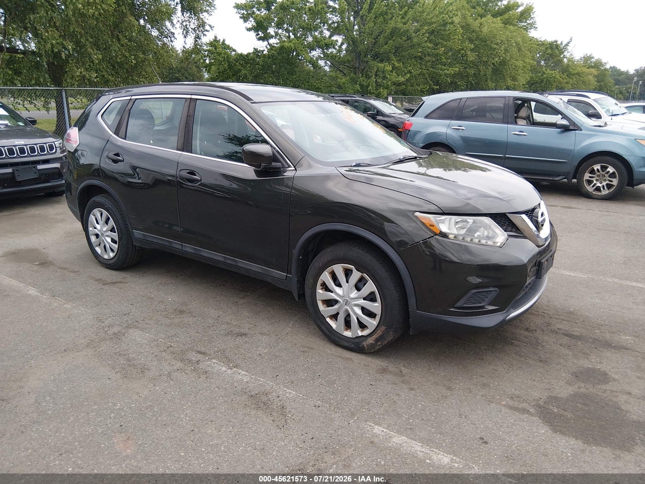 2016 NISSAN ROGUE S thumbnail 2