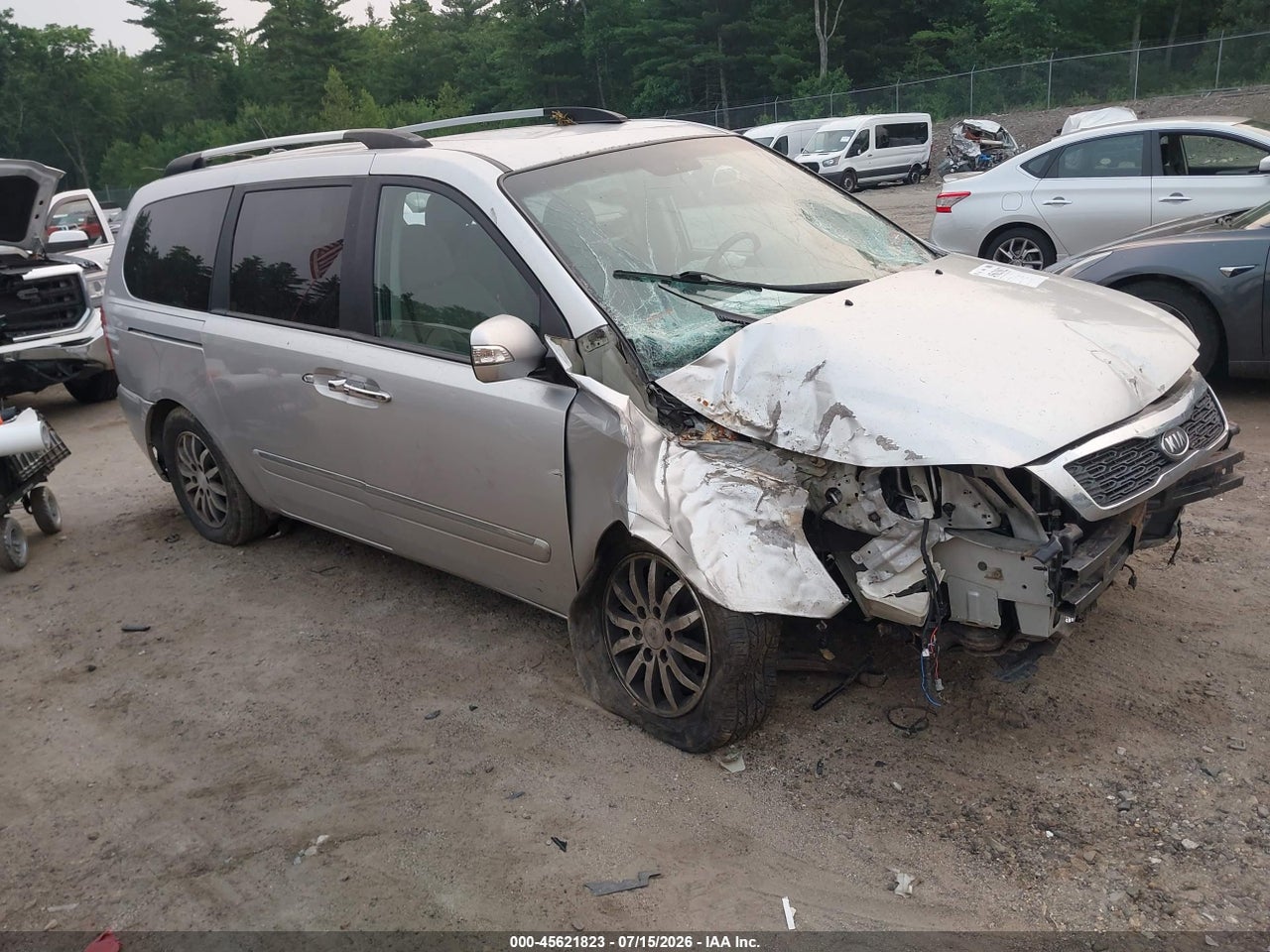 2012 KIA SEDONA EX thumbnail 2
