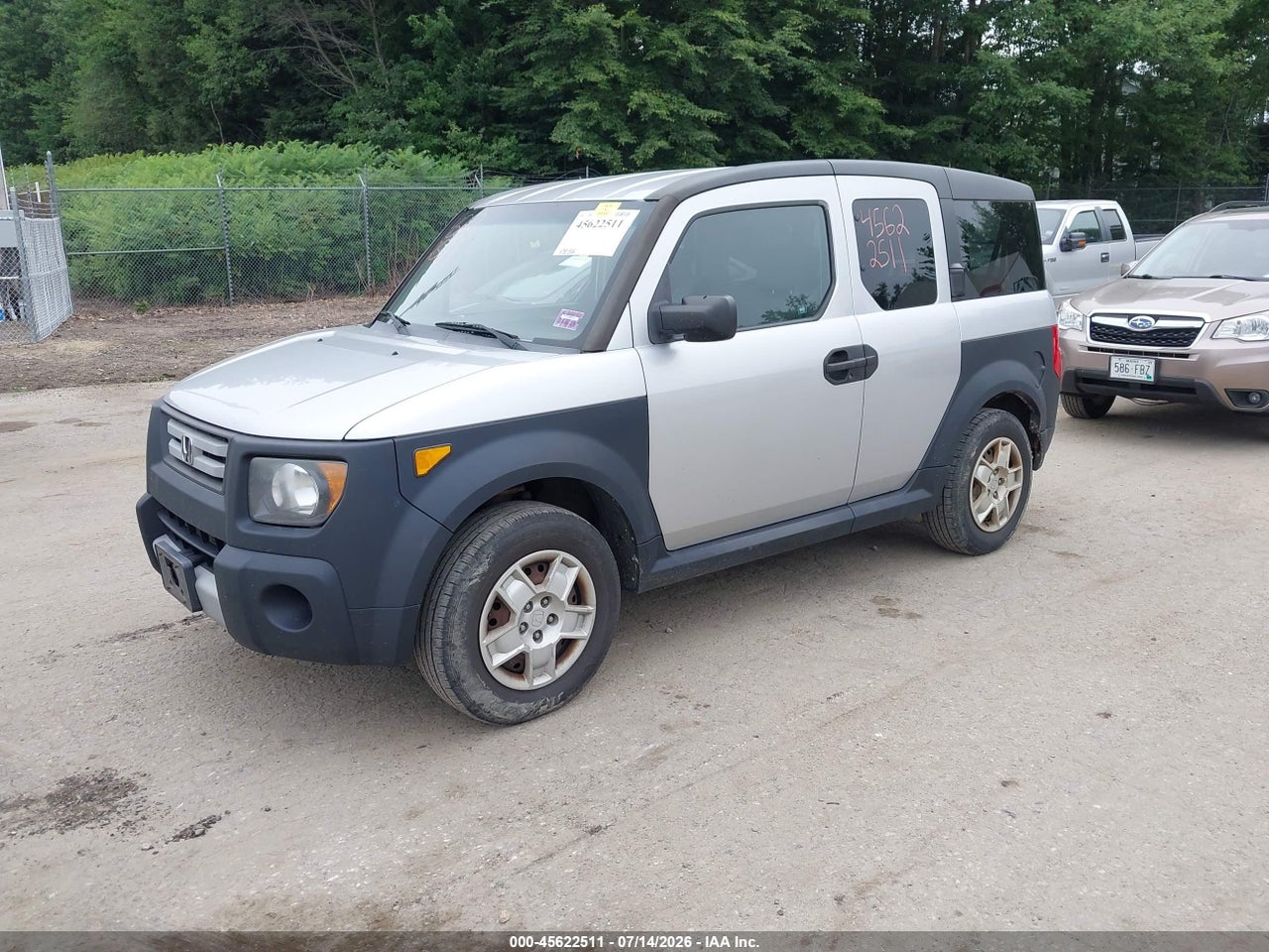 2007 HONDA ELEMENT LX thumbnail 3