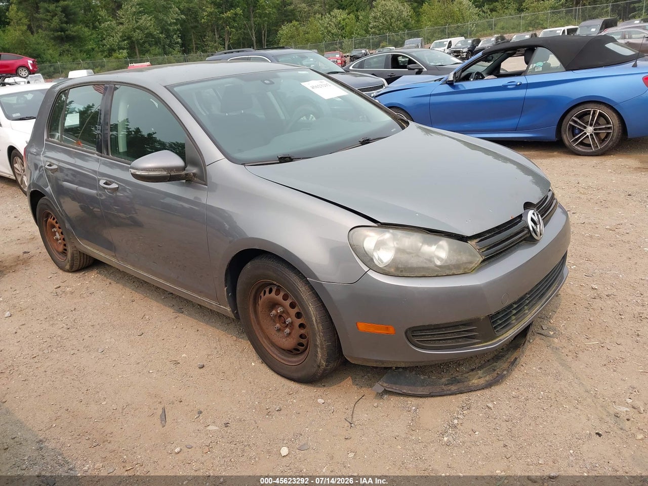 2012 VOLKSWAGEN GOLF 2.5L 4-DOOR thumbnail 2
