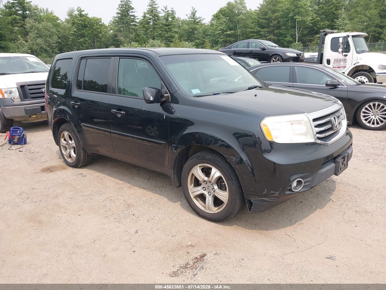 2013 HONDA PILOT EX thumbnail 2