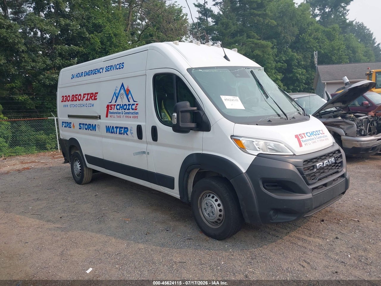 2025 RAM PROMASTER 2500 TRADESMAN HIGH ROOF 159 WB W/PASS SEAT thumbnail 2