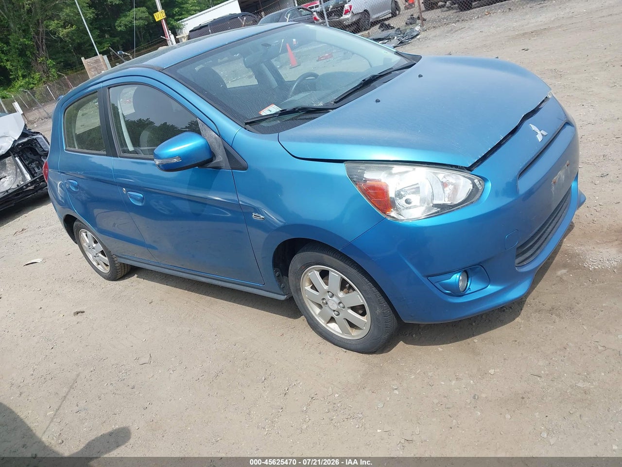 2015 MITSUBISHI MIRAGE ES thumbnail 2