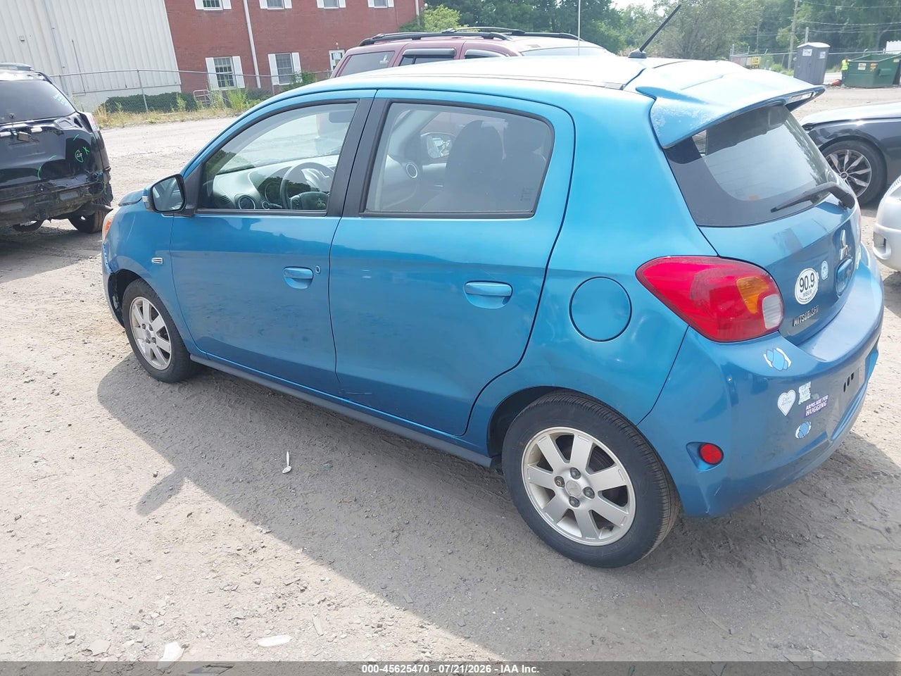 2015 MITSUBISHI MIRAGE ES thumbnail 4