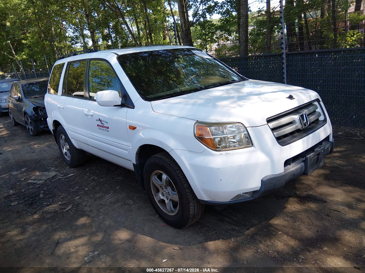 2008 HONDA PILOT EX-L thumbnail 2