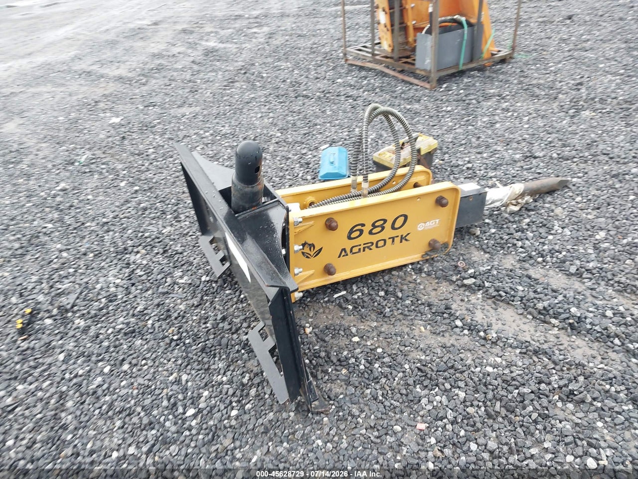 2022 AGROTK SSHH680 HYDRAULIC CONCRETE BREAKER   thumbnail 2