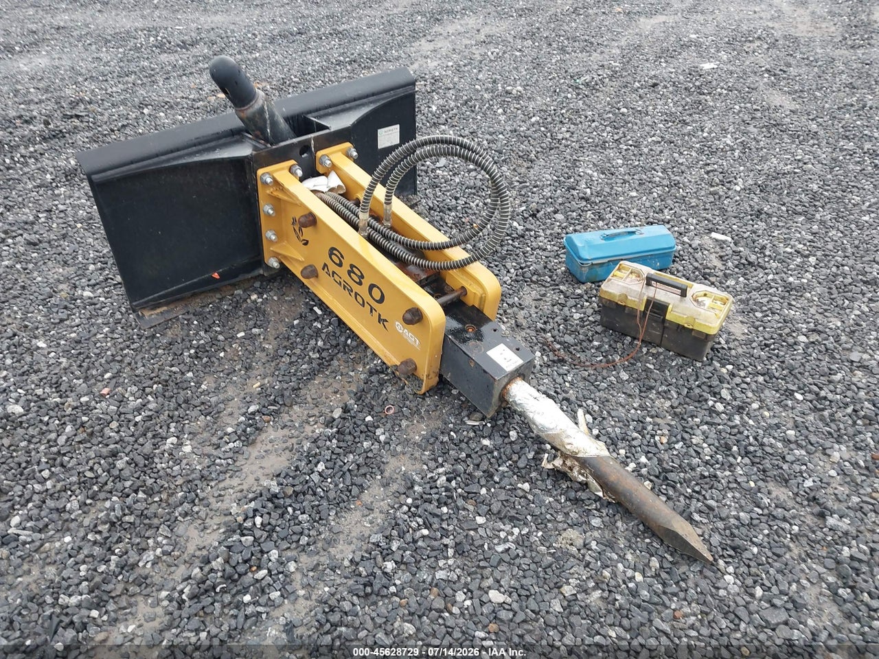 2022 AGROTK SSHH680 HYDRAULIC CONCRETE BREAKER   thumbnail 5