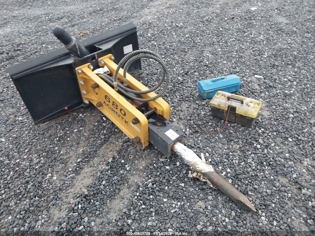 2022 AGROTK SSHH680 HYDRAULIC CONCRETE BREAKER   thumbnail 6