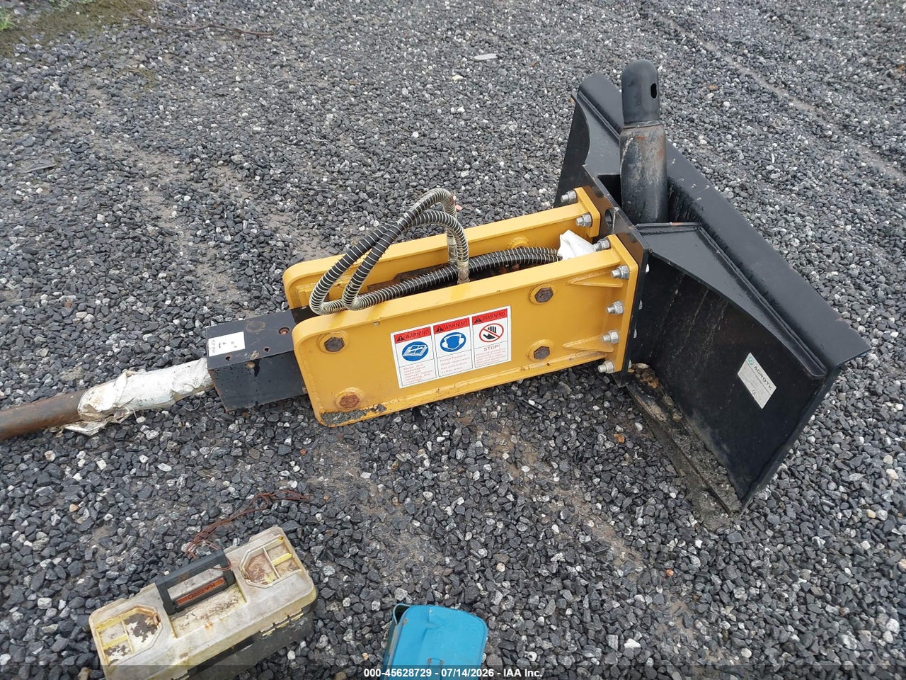 2022 AGROTK SSHH680 HYDRAULIC CONCRETE BREAKER   thumbnail 8