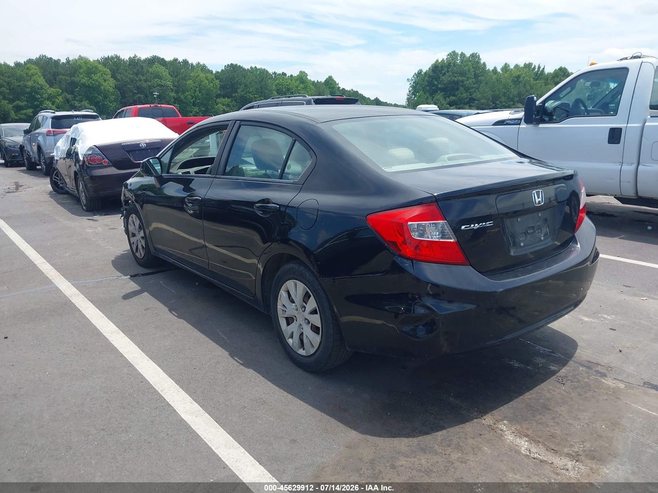 2012 HONDA CIVIC LX · 3/12