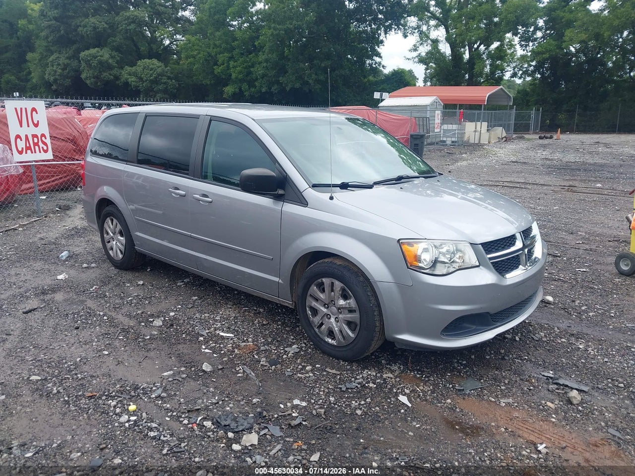 2017 DODGE GRAND CARAVAN SE thumbnail 2
