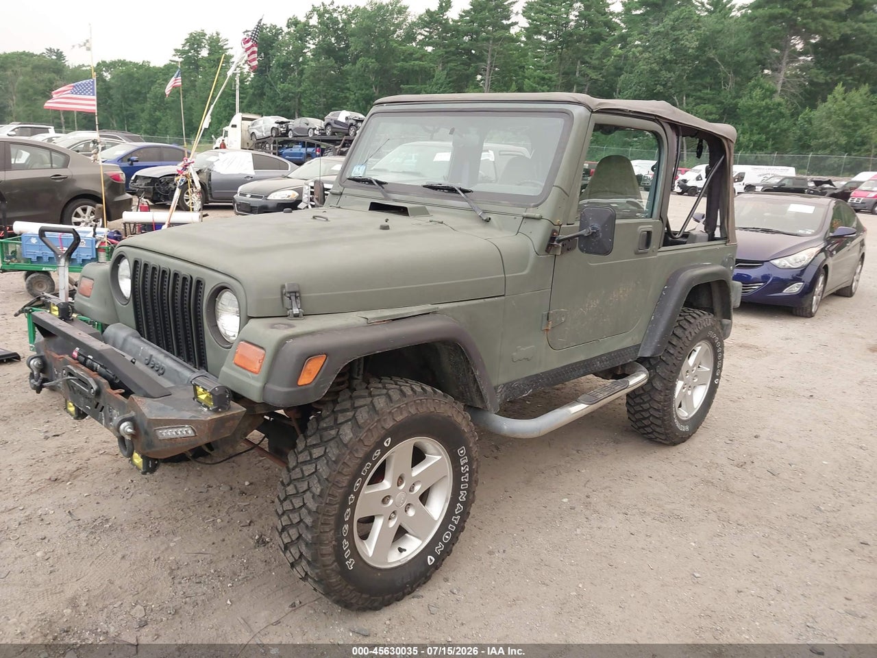 1999 JEEP WRANGLER SE thumbnail 3