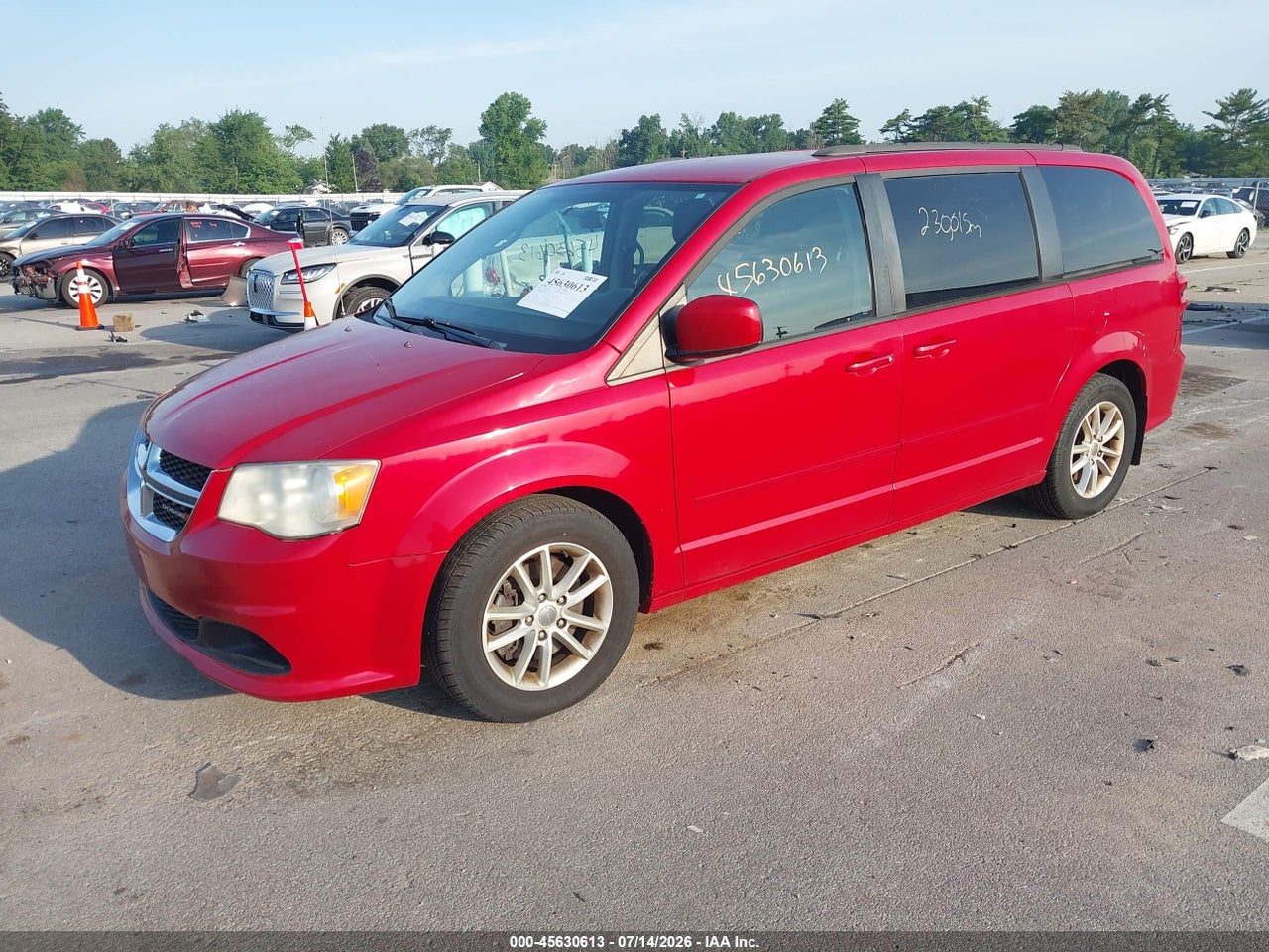 2013 DODGE GRAND CARAVAN SXT thumbnail 3