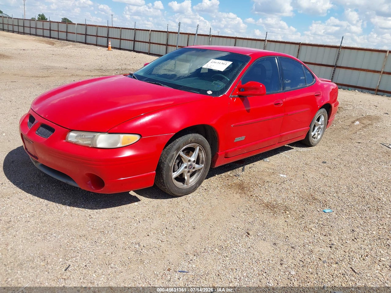 2000 PONTIAC GRAND PRIX GTP thumbnail 3