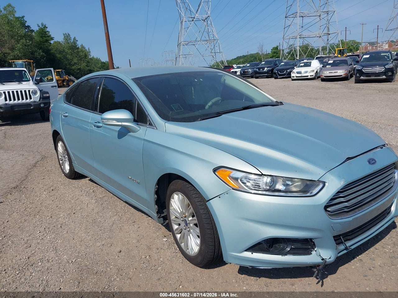 2014 FORD FUSION HYBRID SE thumbnail 2