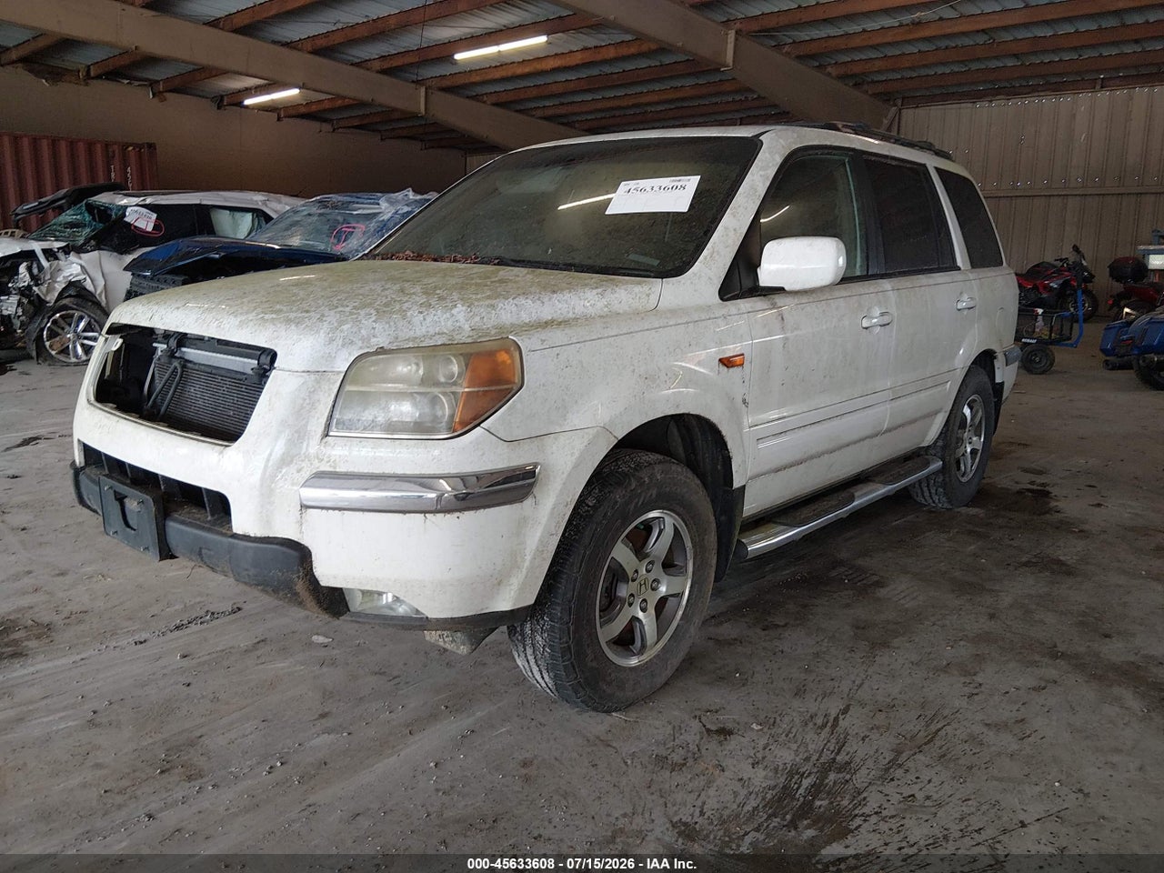 2007 HONDA PILOT EX-L thumbnail 3
