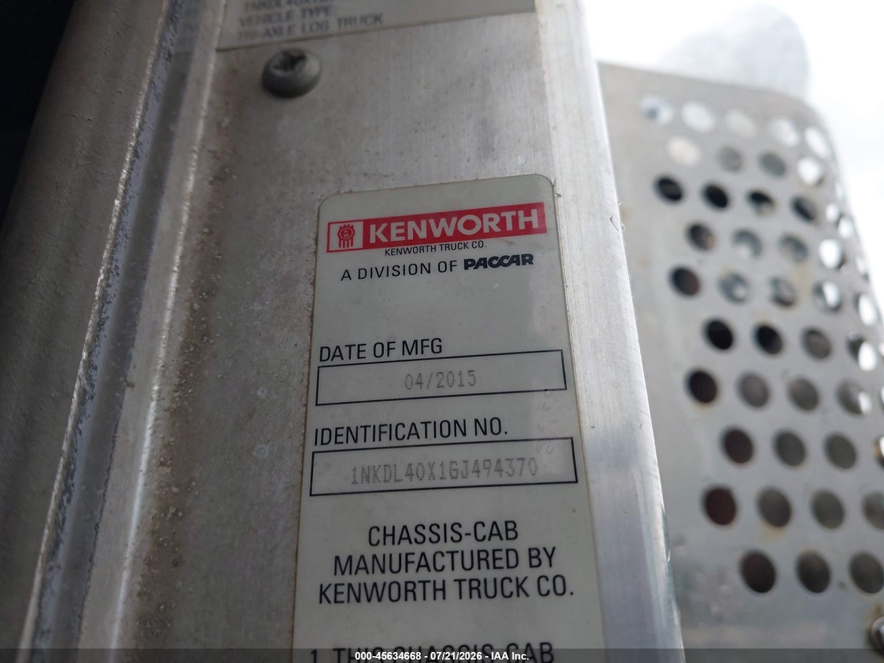 2016 KENWORTH CONSTRUCTION T800 thumbnail 10