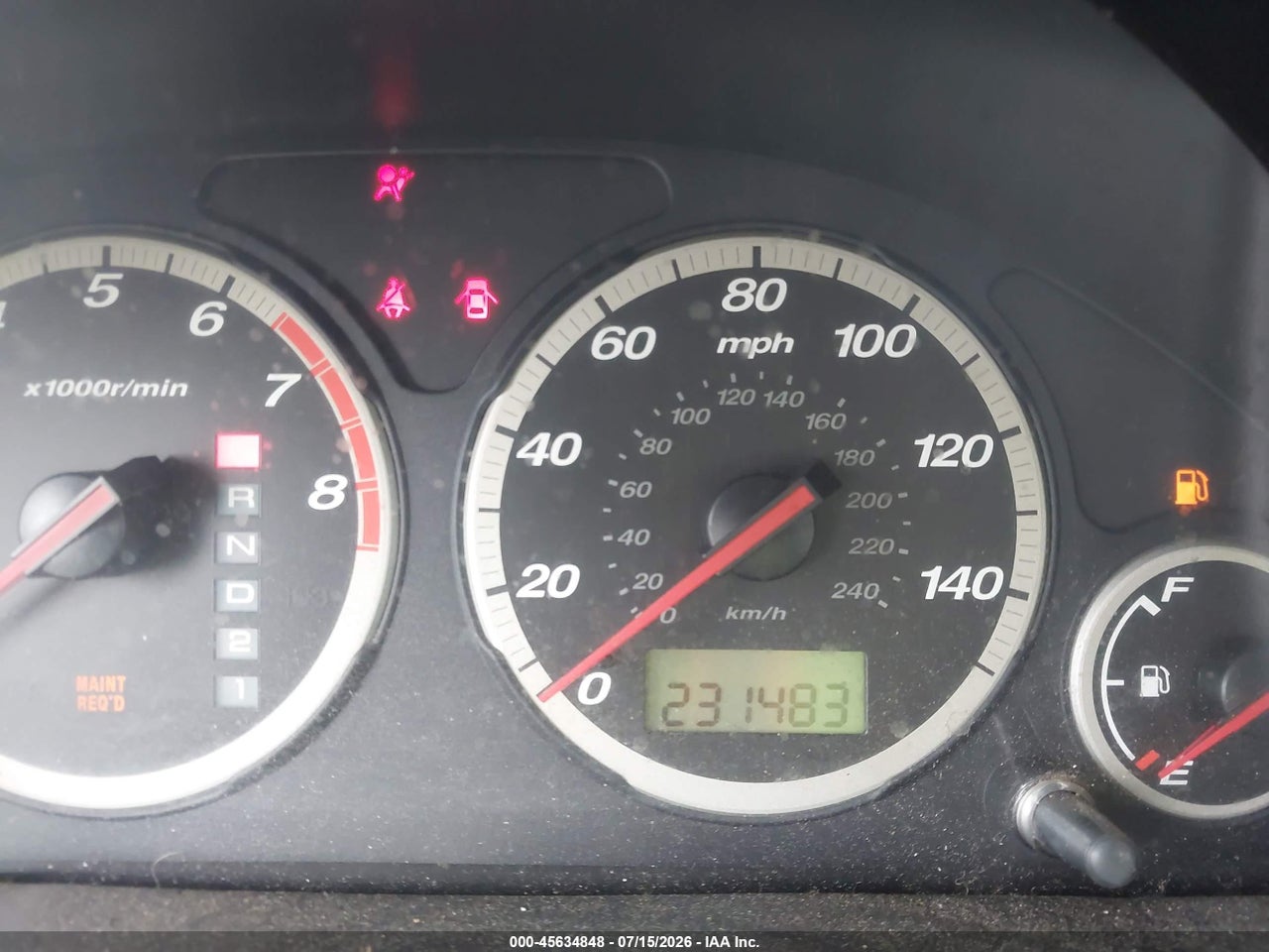 2005 HONDA CR-V LX thumbnail 8