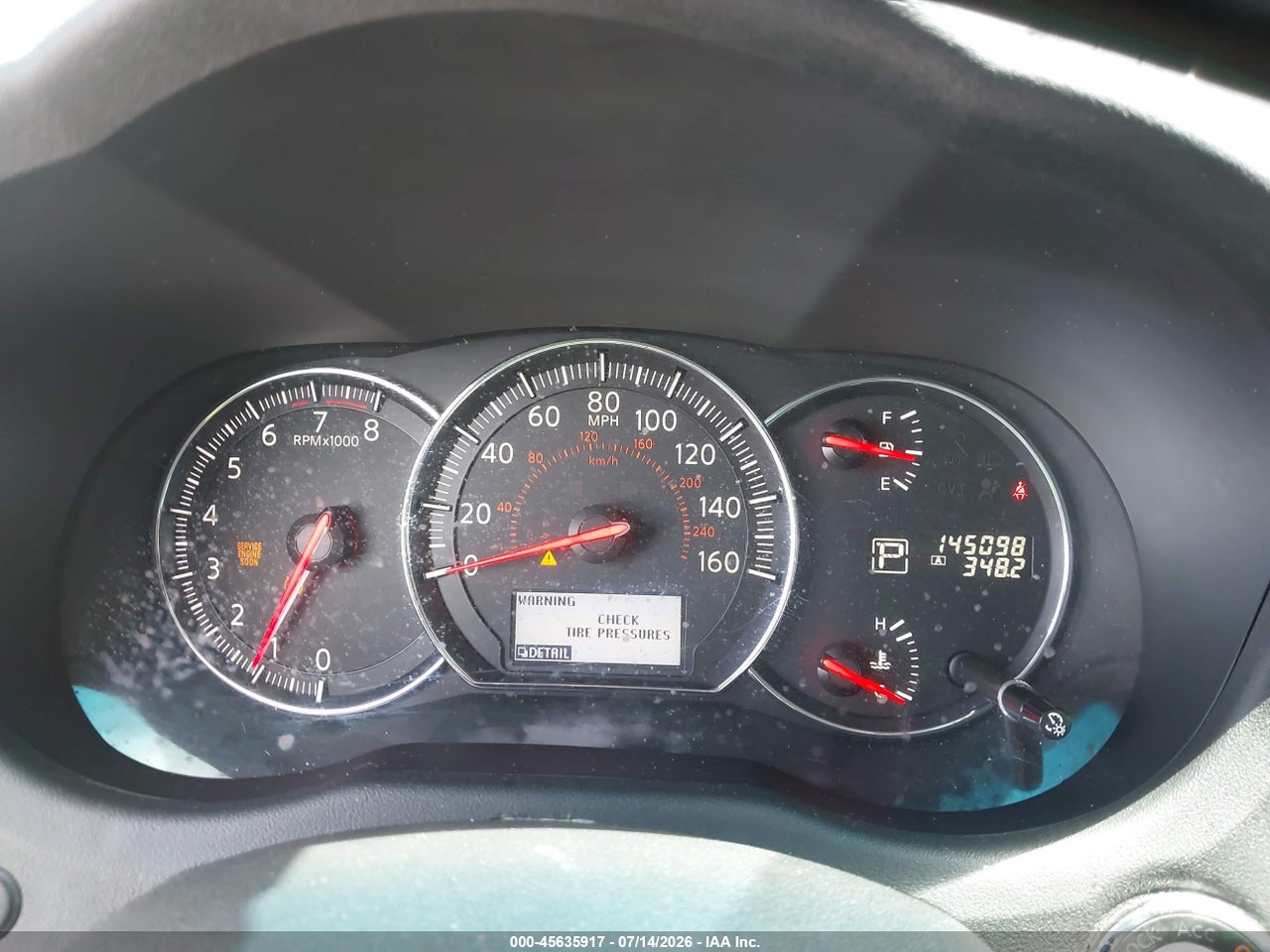 2014 NISSAN MAXIMA 3.5 SV thumbnail 8