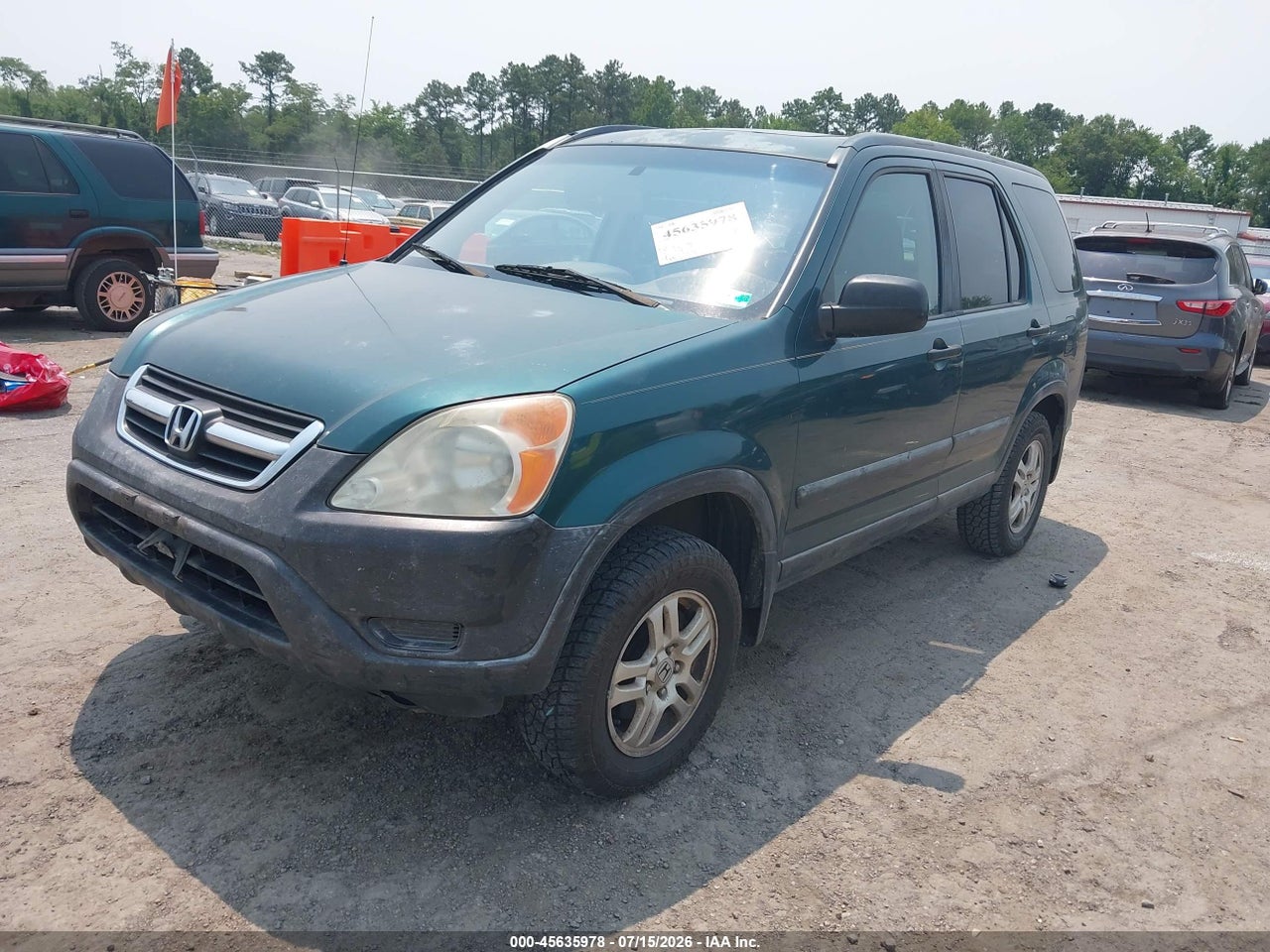 2002 HONDA CR-V EX thumbnail 3