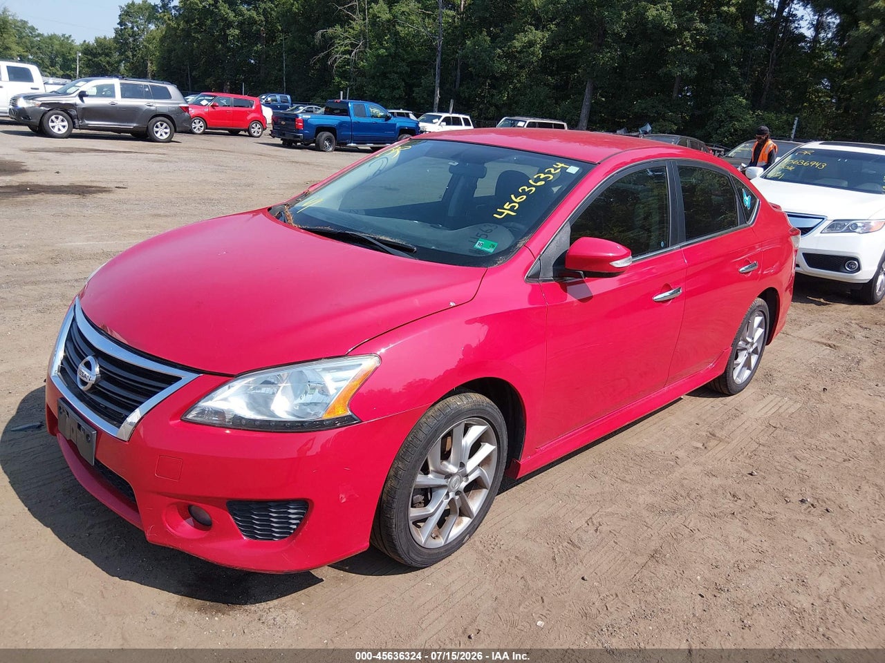 2015 NISSAN SENTRA SR thumbnail 3