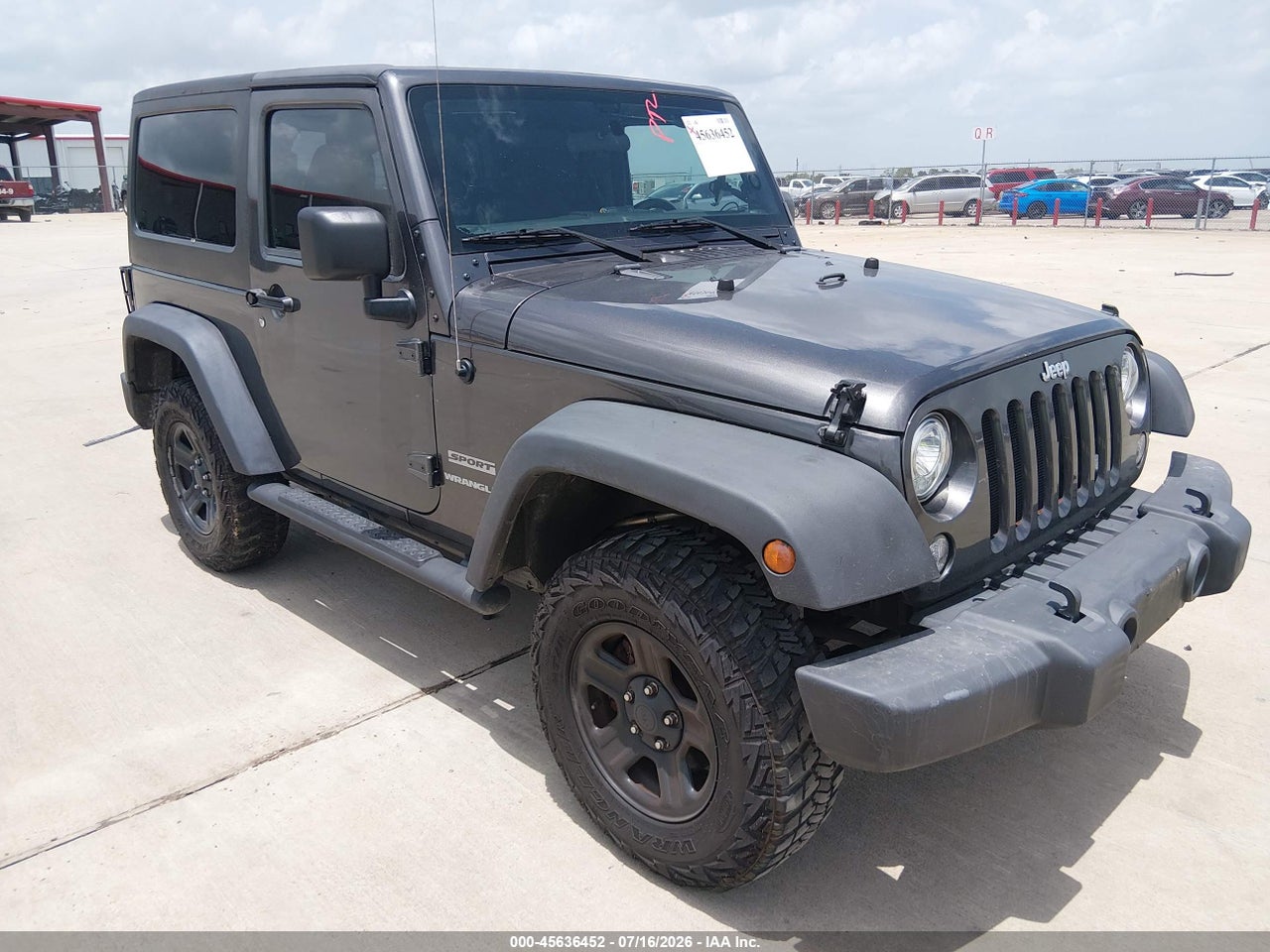 2017 JEEP WRANGLER SPORT thumbnail 2