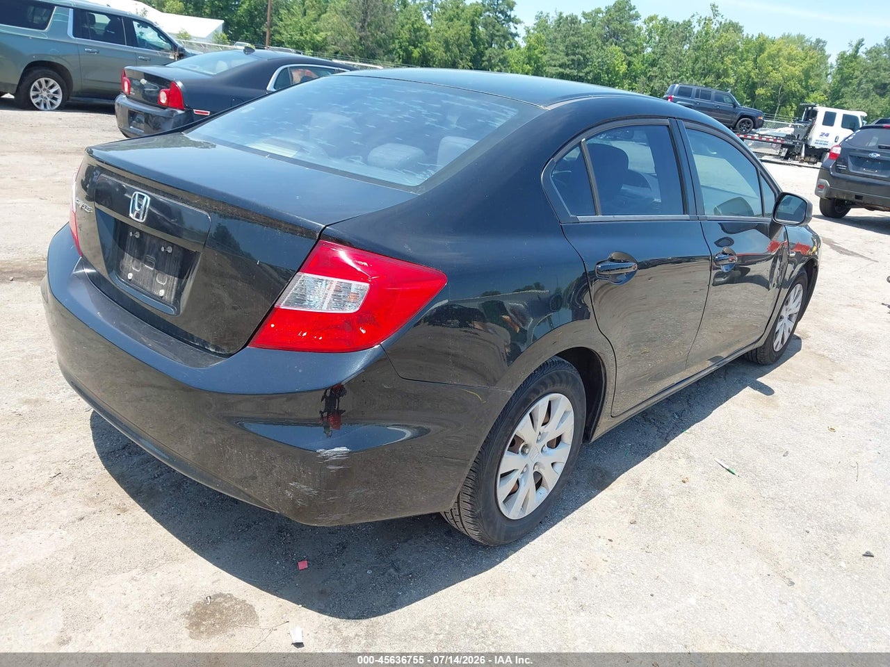 2012 HONDA CIVIC LX thumbnail 5