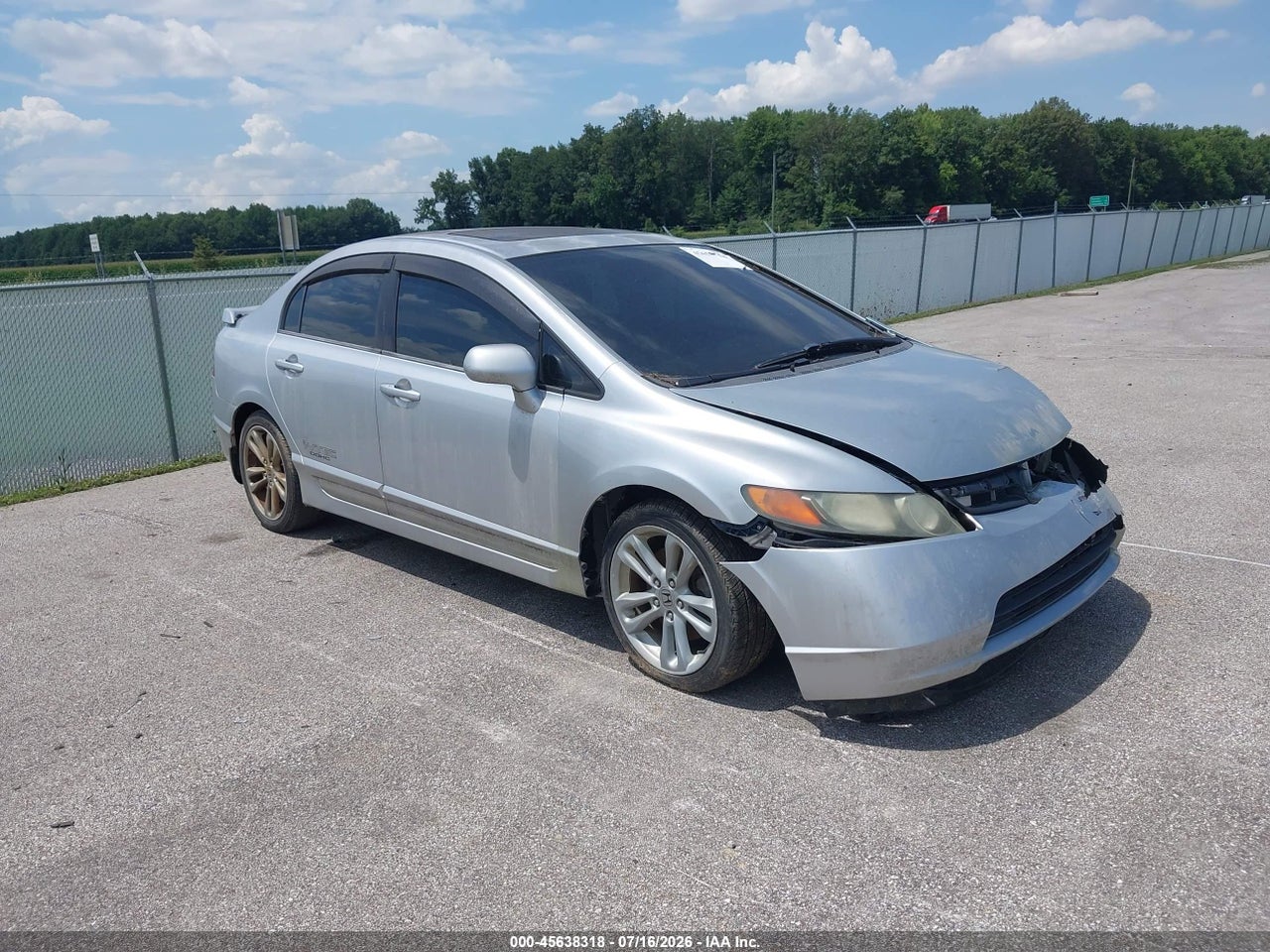 2007 HONDA CIVIC SI thumbnail 2