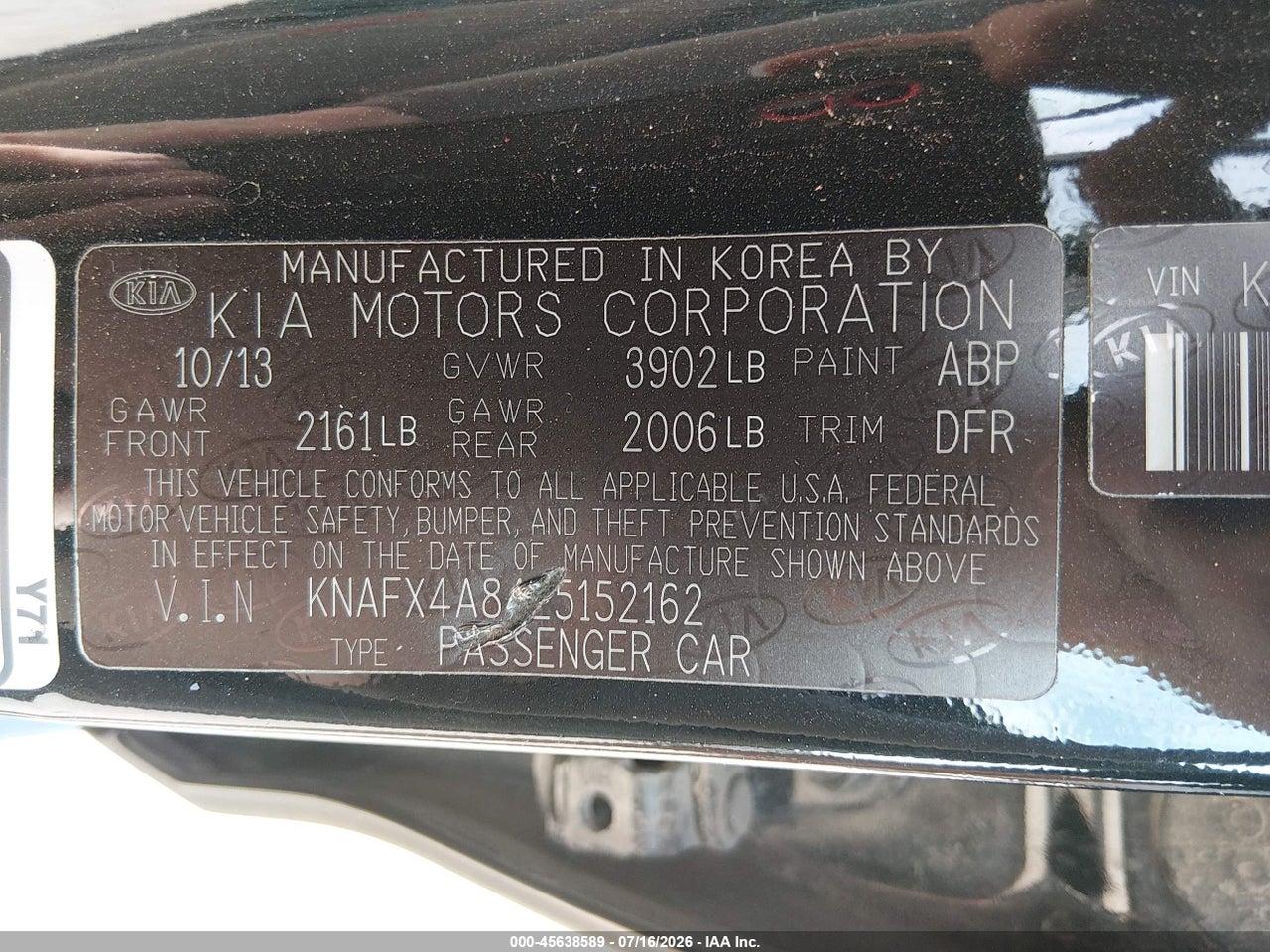 2014 KIA FORTE EX thumbnail 10