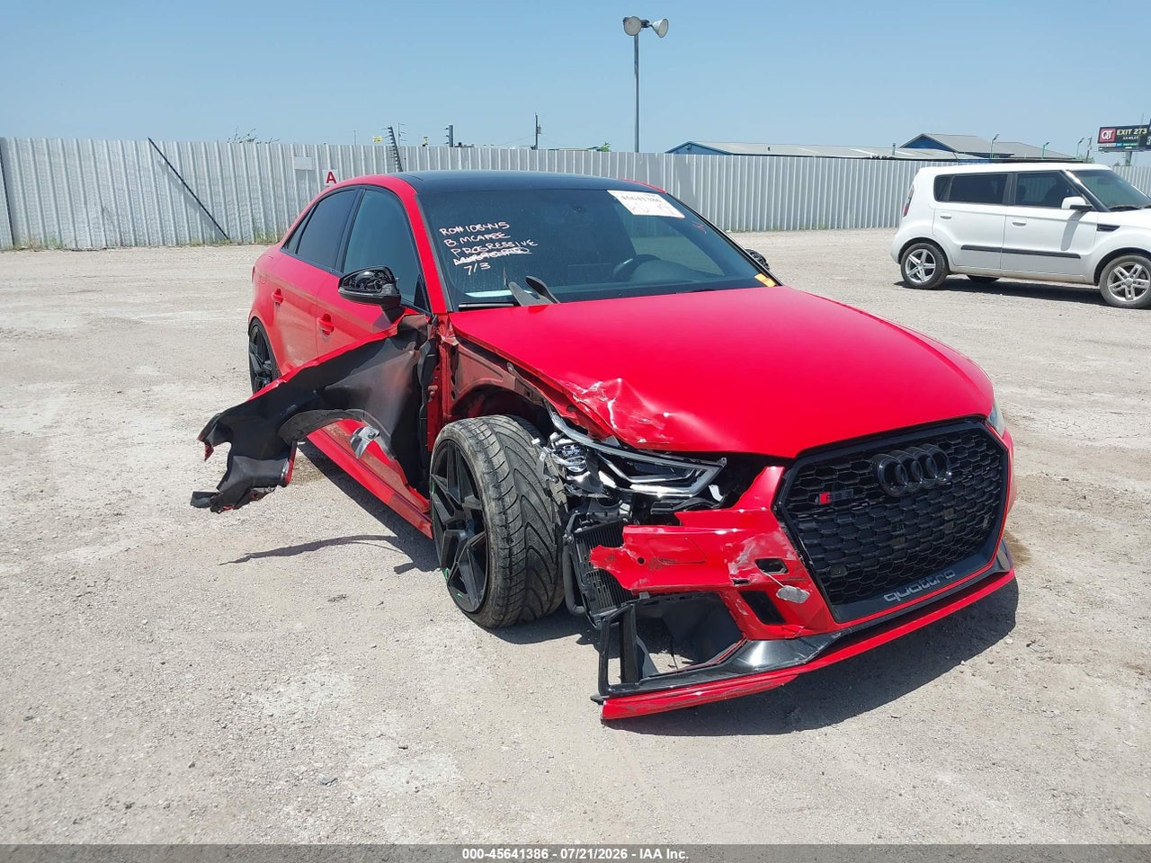 WUABWGFF3J1****** · 2018 AUDI RS 3 2.5T