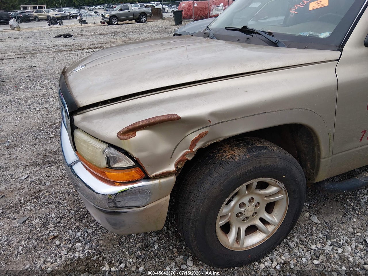 2004 DODGE DAKOTA SLT thumbnail 7