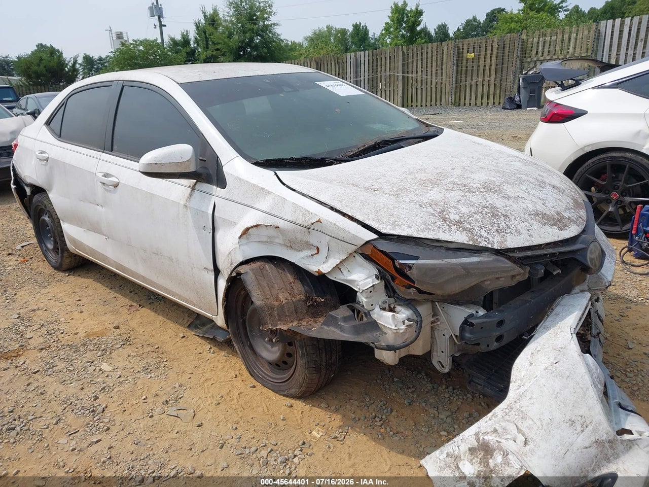 2017 TOYOTA COROLLA LE thumbnail 2