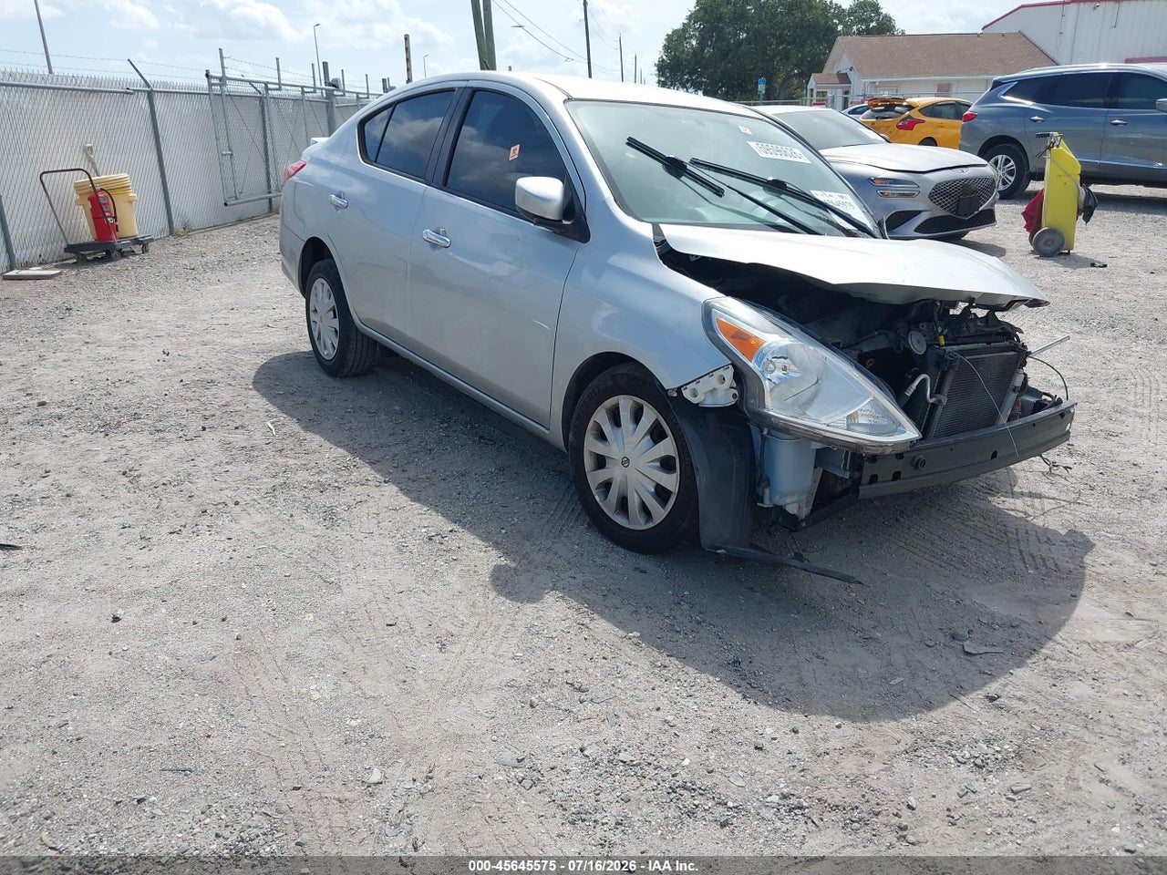3N1CN7AP1HK****** · 2017 NISSAN VERSA 1.6 SV