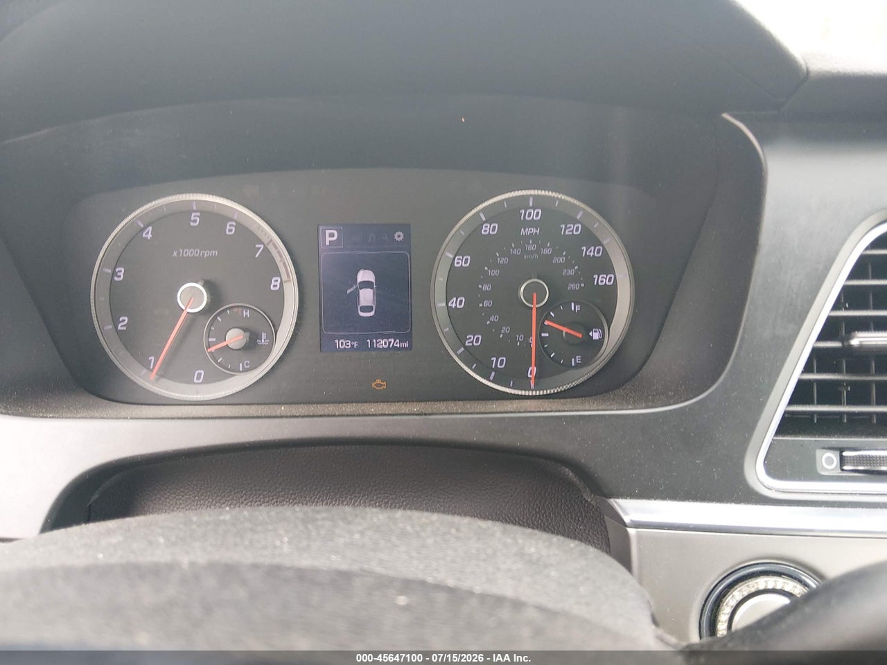 2015 HYUNDAI SONATA SPORT 2.0T thumbnail 8