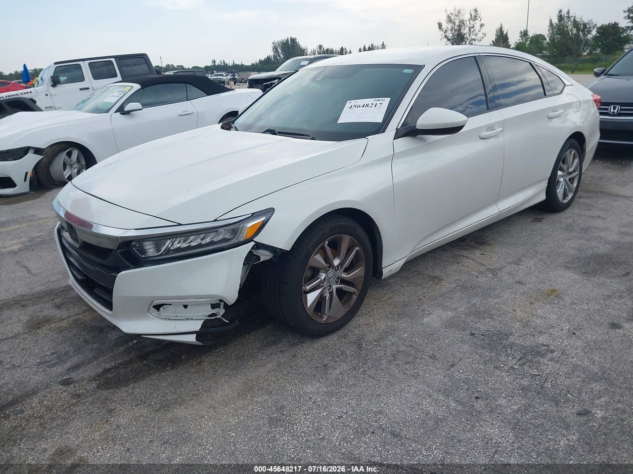 2018 HONDA ACCORD LX thumbnail 3