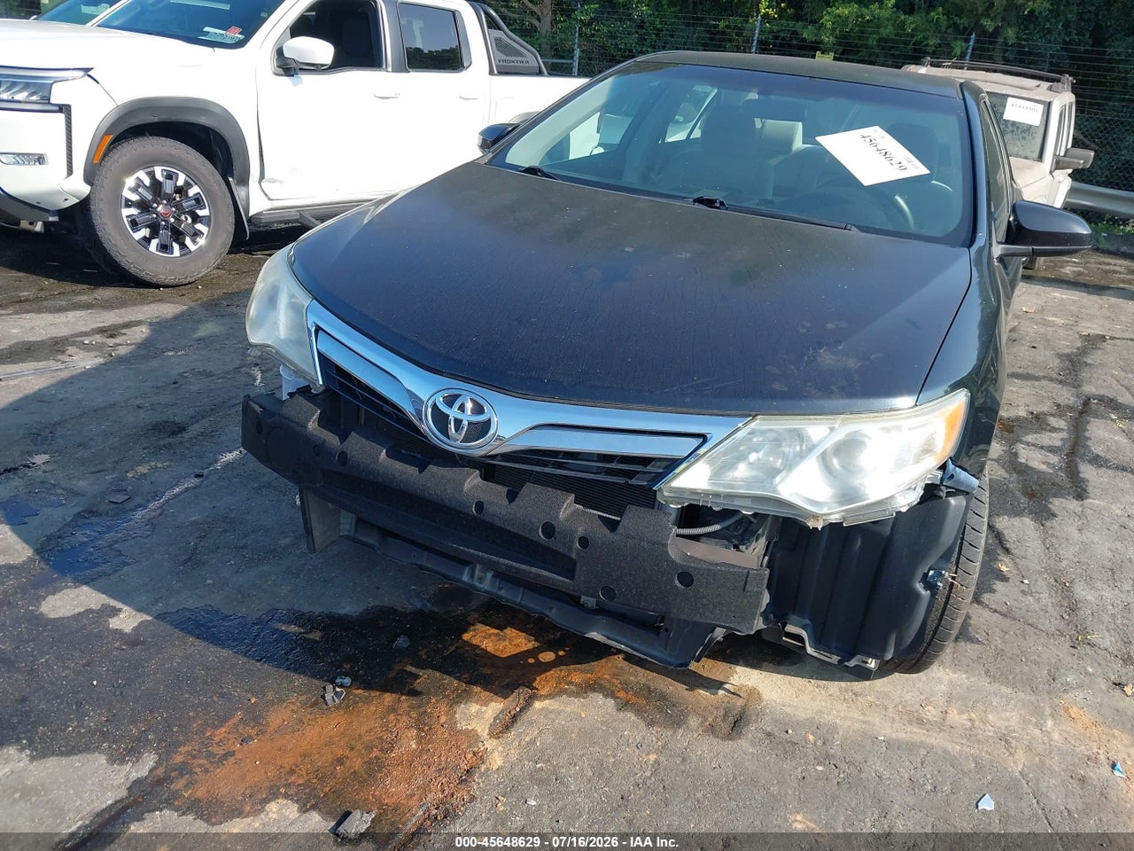 2012 TOYOTA CAMRY LE thumbnail 7