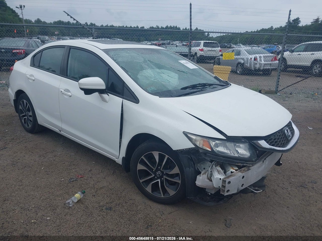 2014 HONDA CIVIC EX thumbnail 2