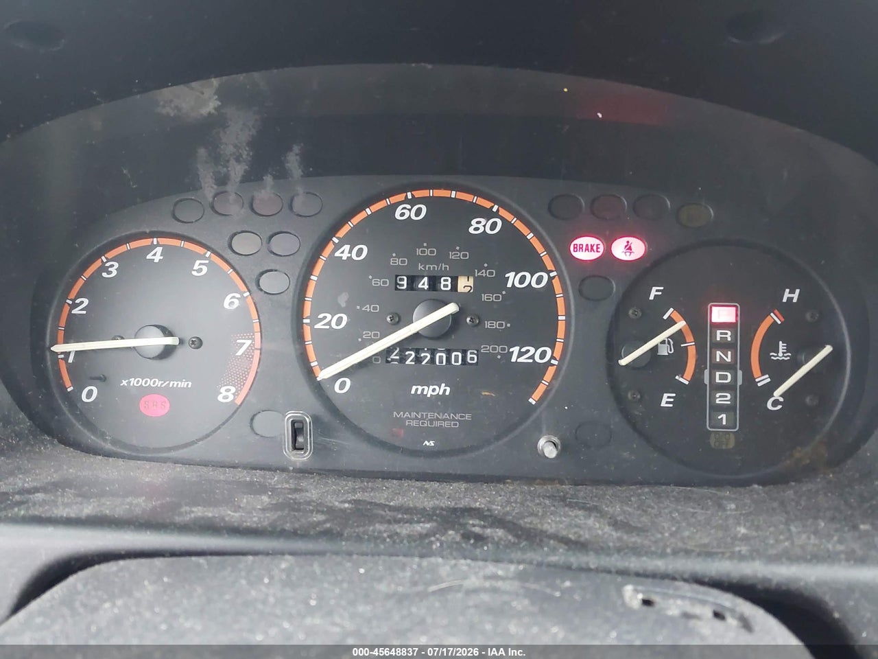 2000 HONDA CR-V LX thumbnail 8