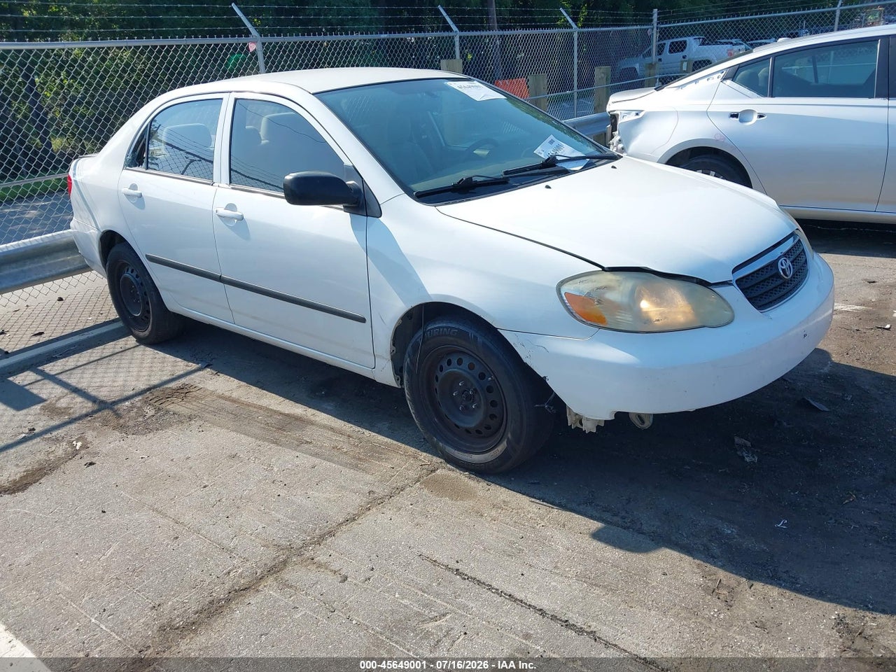 2008 TOYOTA COROLLA CE thumbnail 2