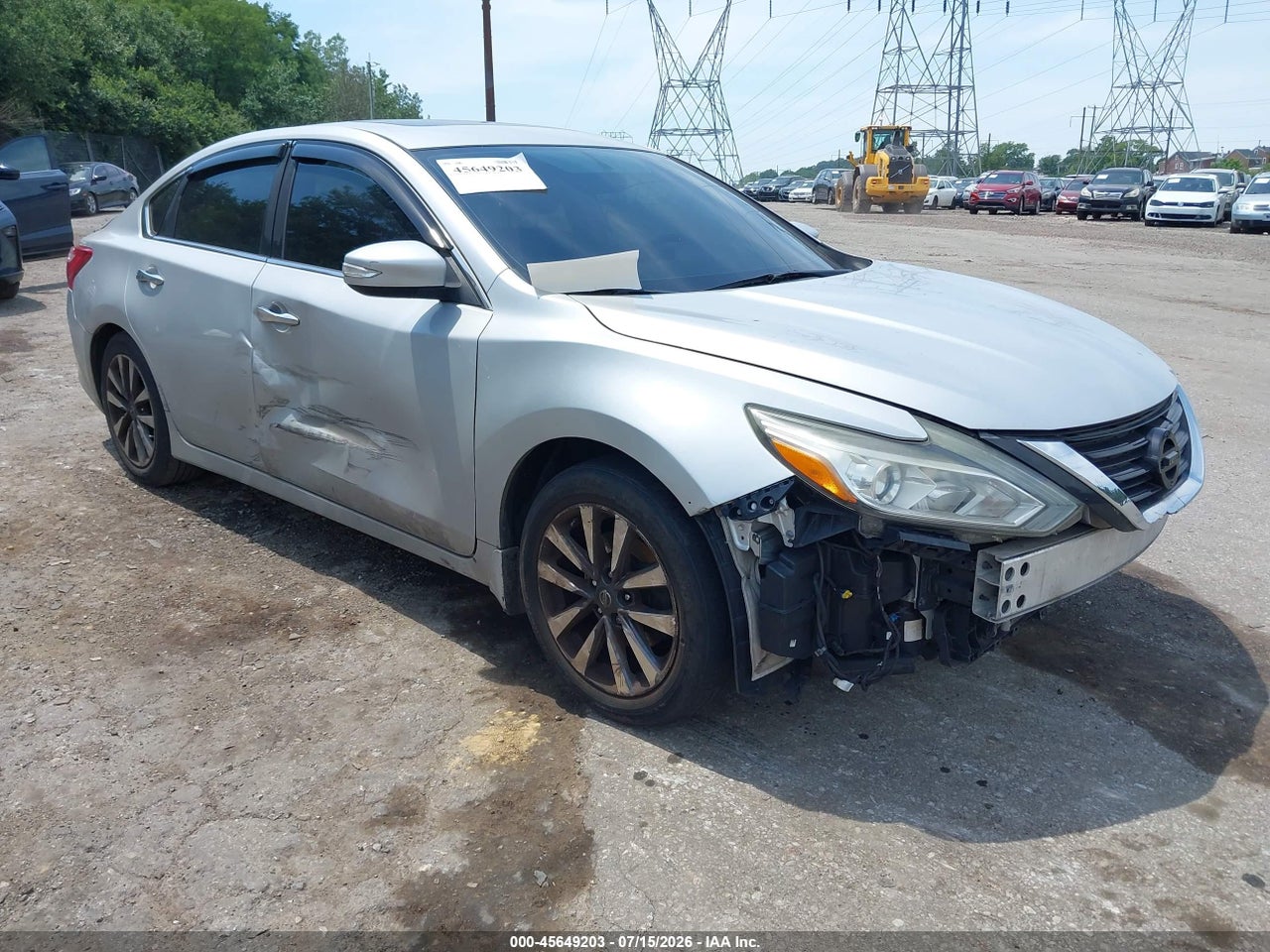 2017 NISSAN ALTIMA 2.5 SV thumbnail 7