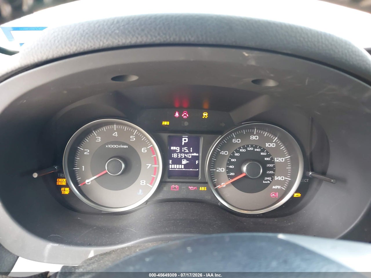 2015 SUBARU FORESTER 2.5I LIMITED thumbnail 8