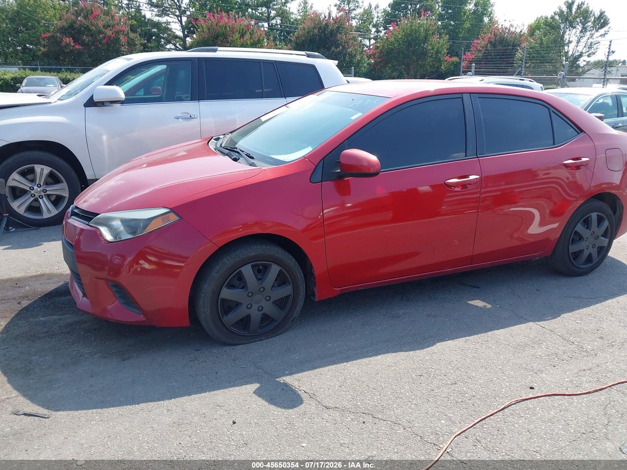 2014 TOYOTA COROLLA LE thumbnail 3