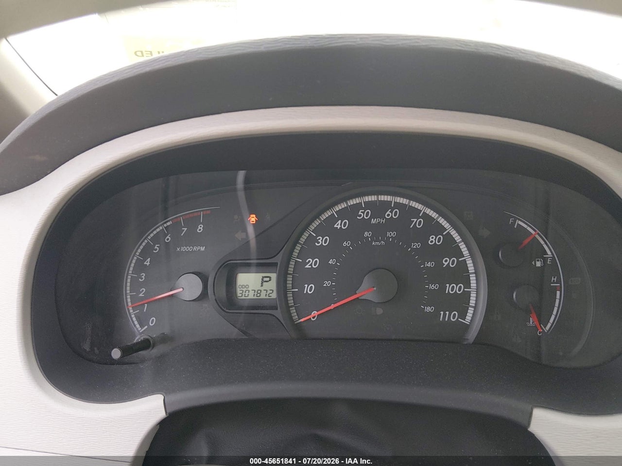 2013 TOYOTA SIENNA LE 7 PASSENGER thumbnail 8