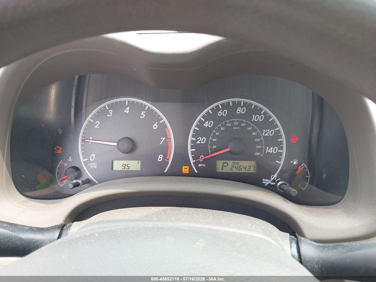 2010 TOYOTA COROLLA LE thumbnail 8