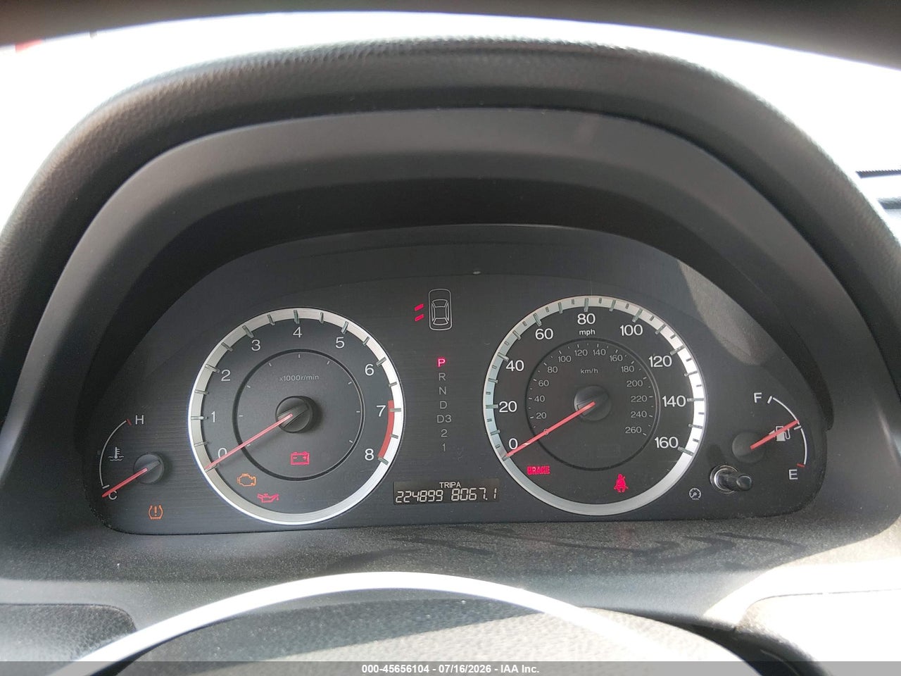 2011 HONDA ACCORD 2.4 LX thumbnail 8