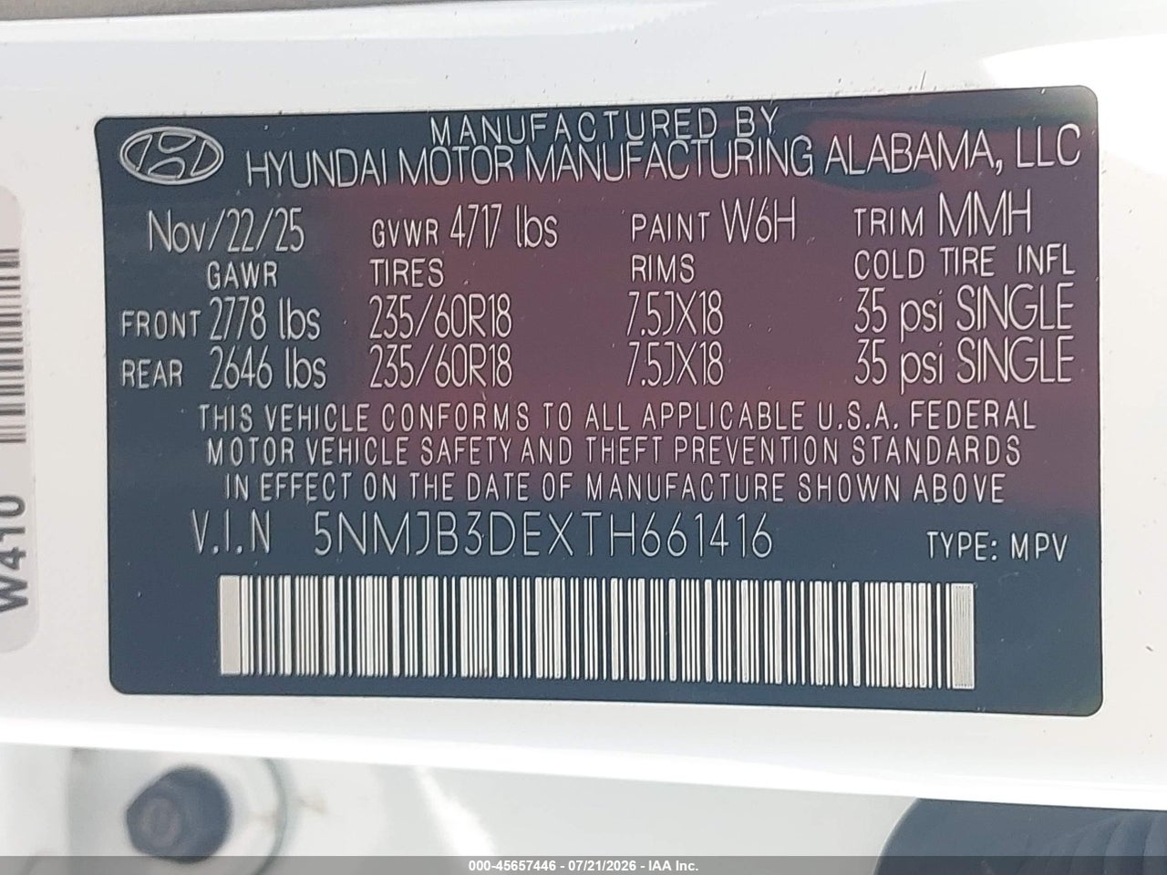 2026 HYUNDAI TUCSON SEL thumbnail 10