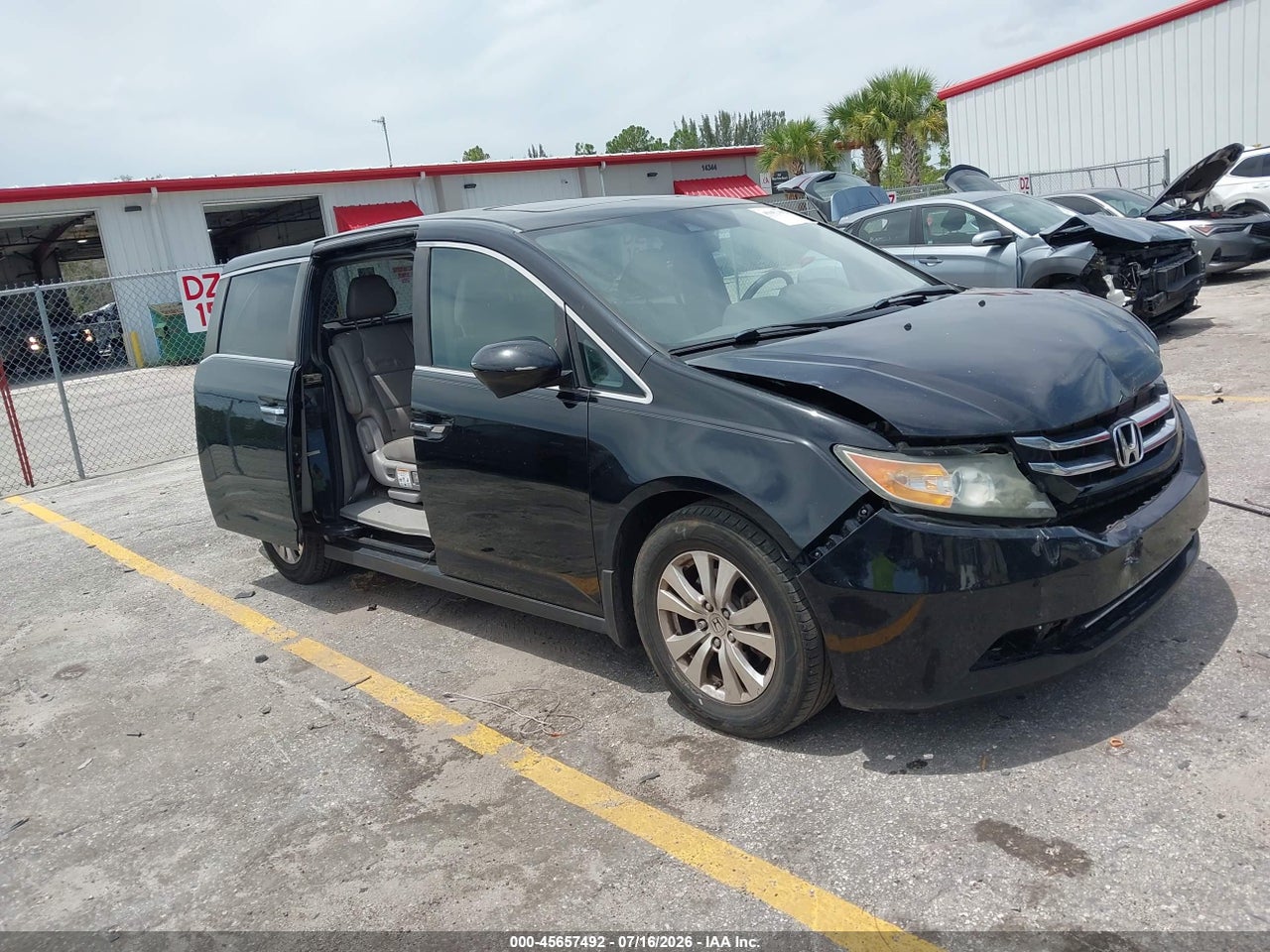 2014 HONDA ODYSSEY EX-L thumbnail 2