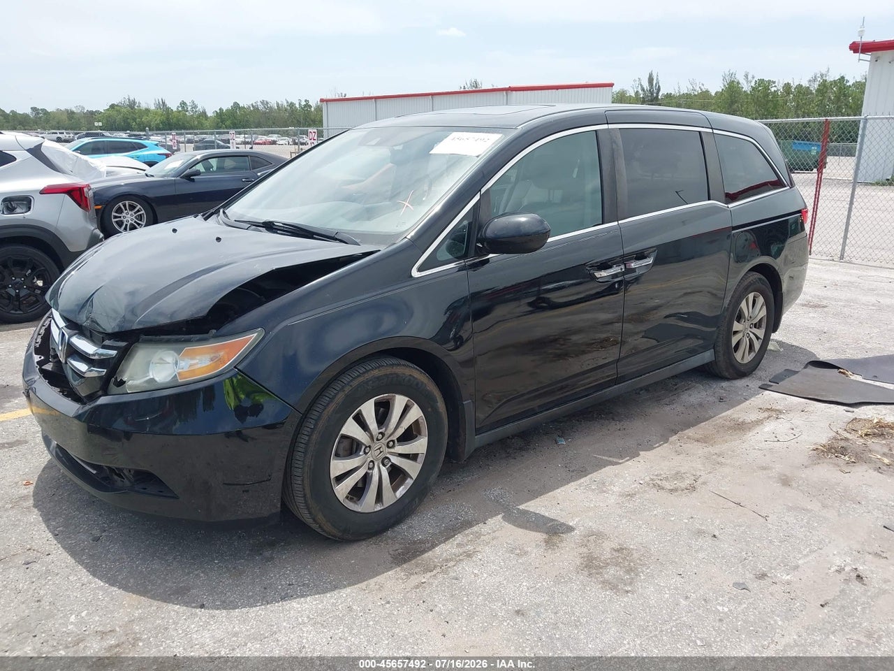 2014 HONDA ODYSSEY EX-L thumbnail 3