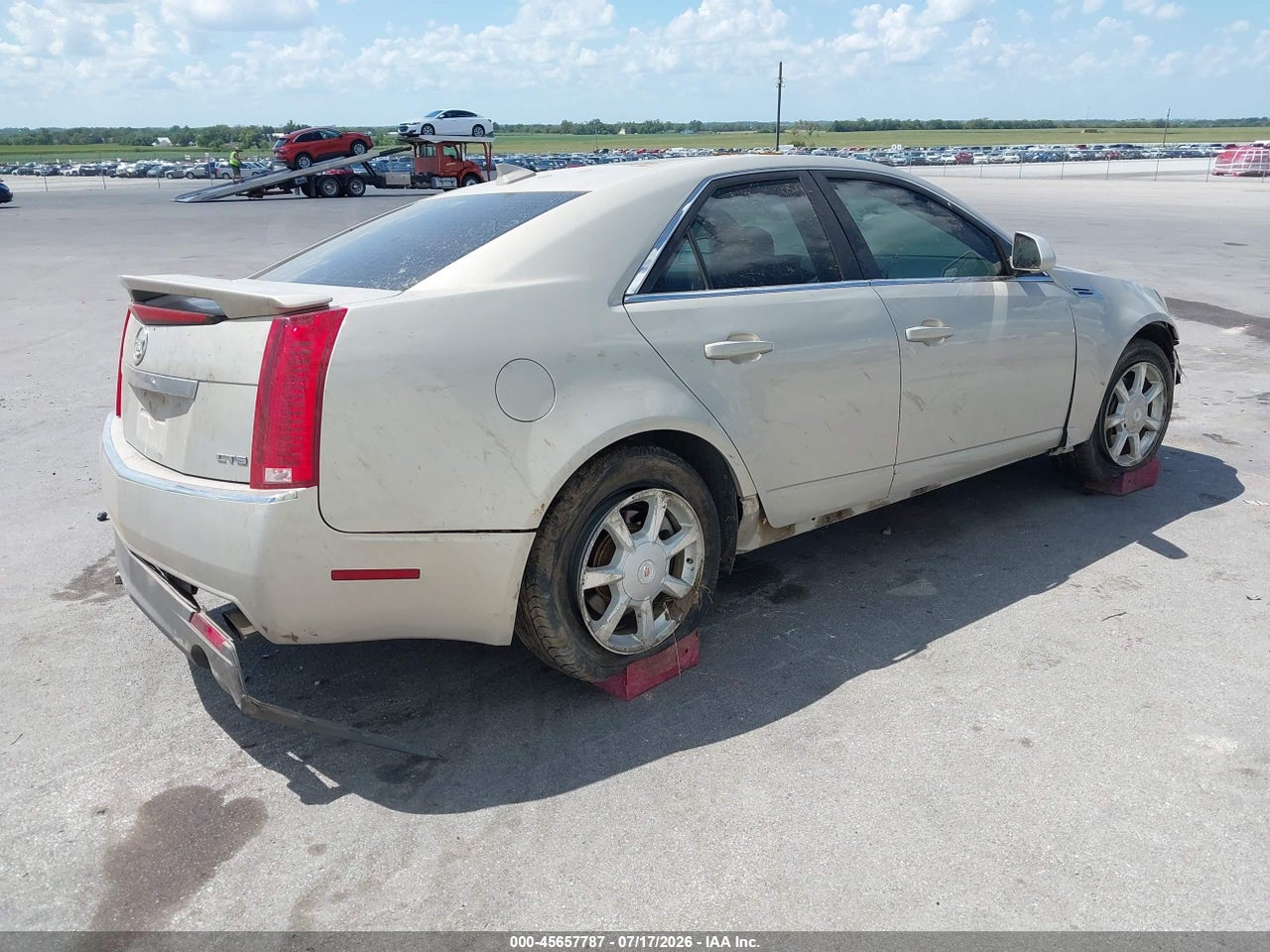 2009 CADILLAC CTS RWD W/1SA · 4/12