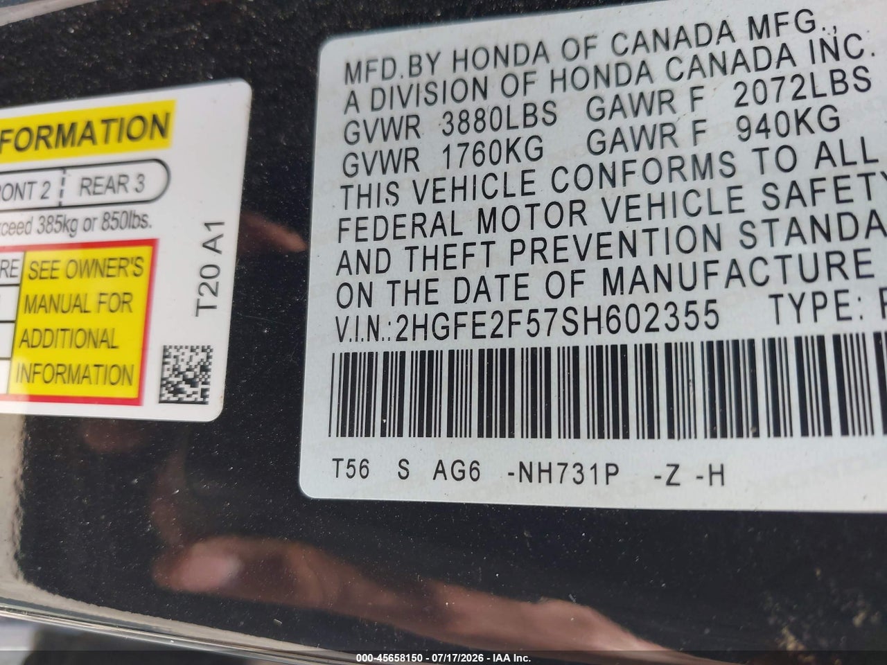2025 HONDA CIVIC SPORT thumbnail 10